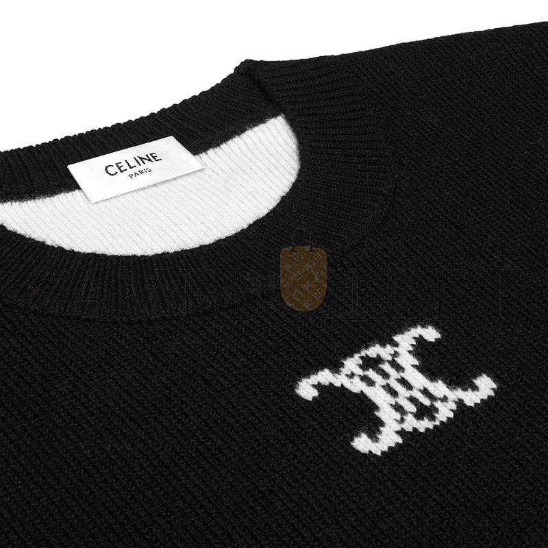 CELINE CREWNECK SWEATER IN CASHMERE RY0M40X73.38OF